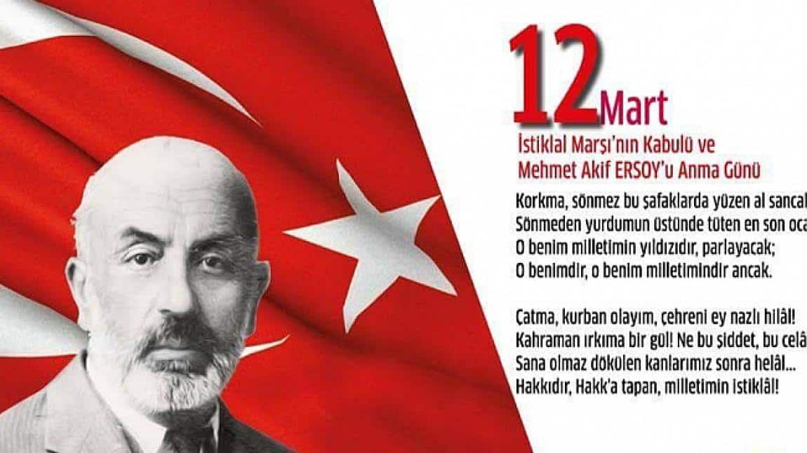 12 Mart İstiklal Marşının Kabulü 